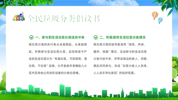 垃圾分类知识社区宣讲专题培训PPT课件