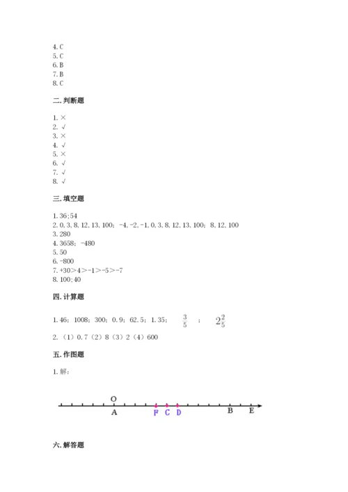 小升初数学期末测试卷【最新】.docx