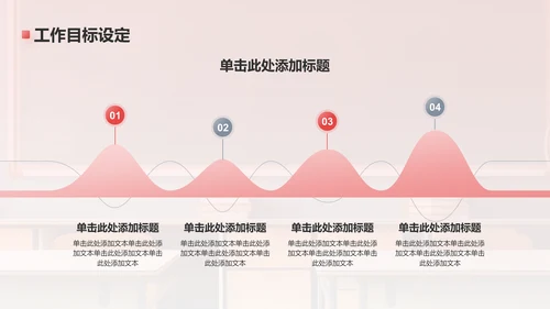 红色扁平风论文答辩PPT模板