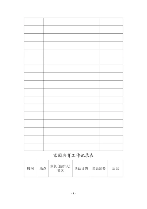 幼儿园保教工作手册.docx