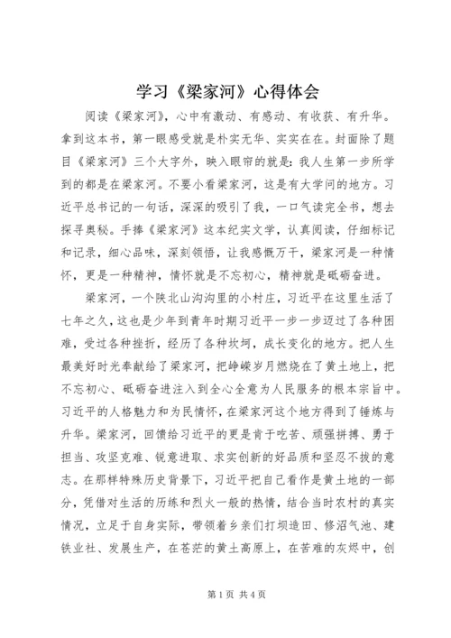 学习《梁家河》心得体会 (10).docx