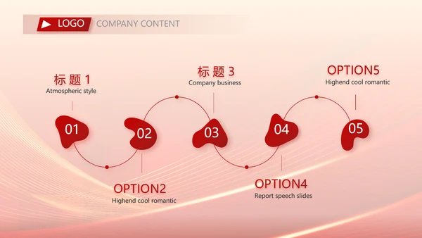 红色大气社区医疗保险工作总结PPT动态模板