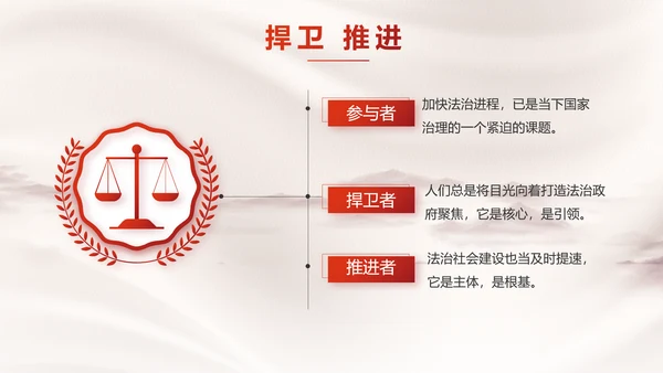 八五普法规划法治宣传教育党课学习PPT模板