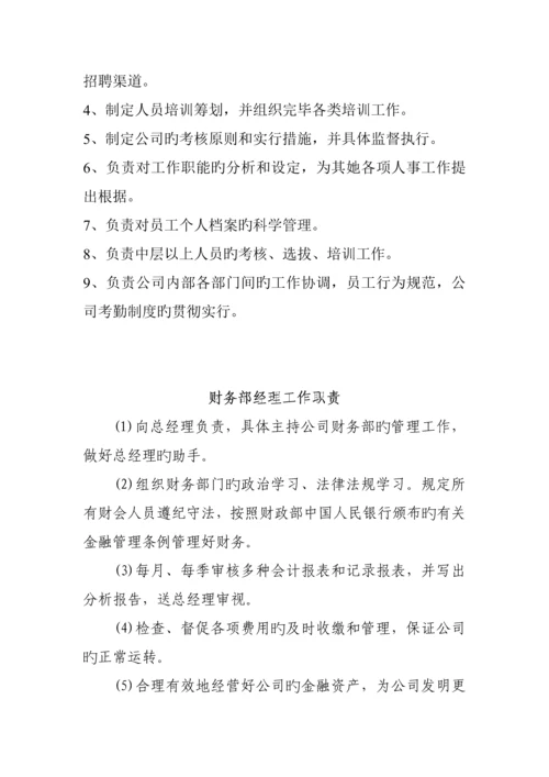 物管公司经理岗位基本职责.docx