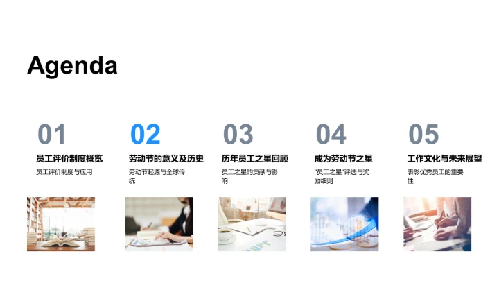 劳动节表彰仪式PPT模板