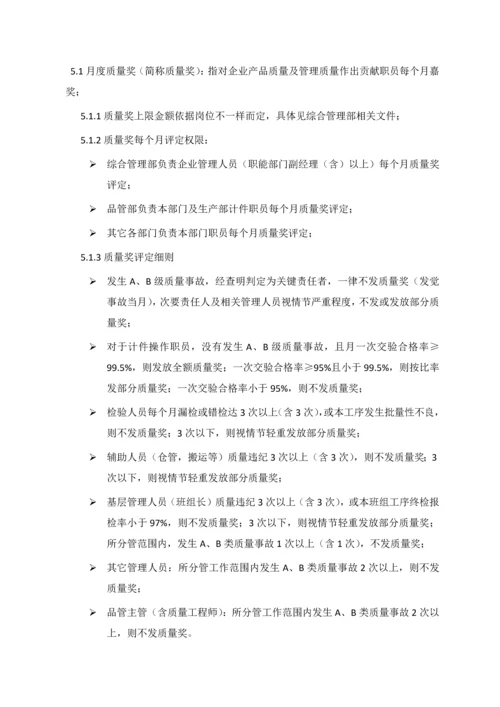 制造业质量奖惩管理核心制度.docx