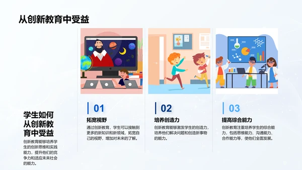 创新教育解析PPT模板