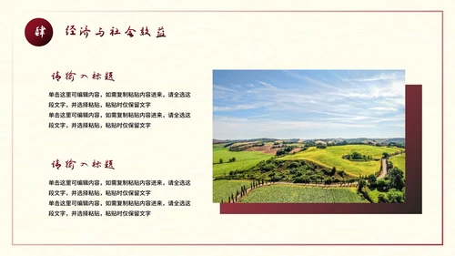 建设美丽乡村旅游商业计划书PPT模板