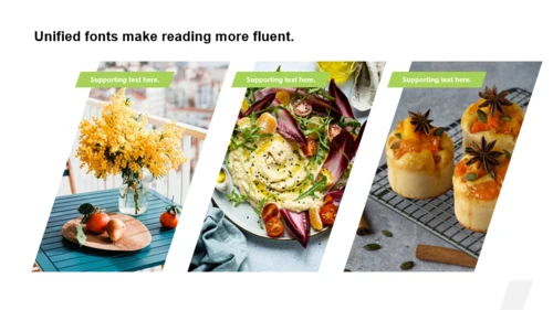 绿色创意健康餐饮轻食市场营销PPT案例
