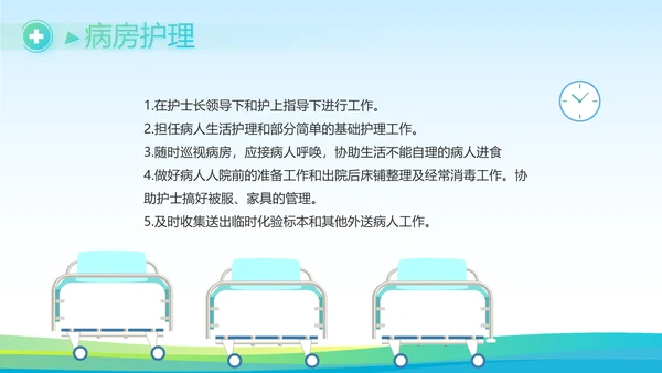 蓝色医疗医药行业市场分析动态PPT
