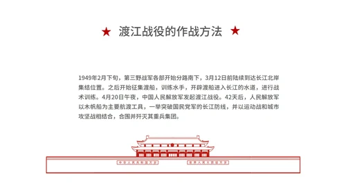 红色党政风历史学习PPT模板