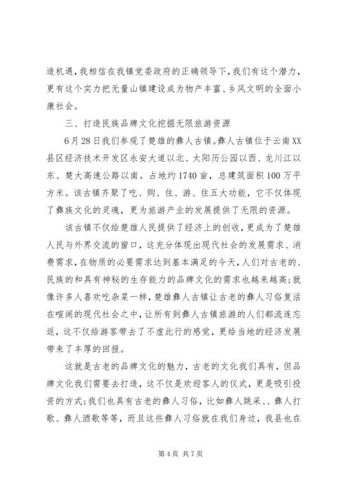 外出考察学习心得体会20XX年.docx