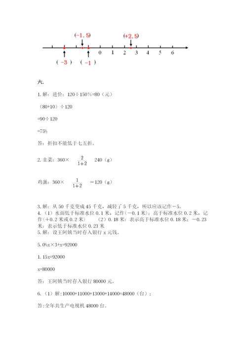 最新北师大版小升初数学模拟试卷精品【各地真题】.docx