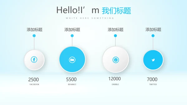 蓝色医疗血常规检查动态PPT