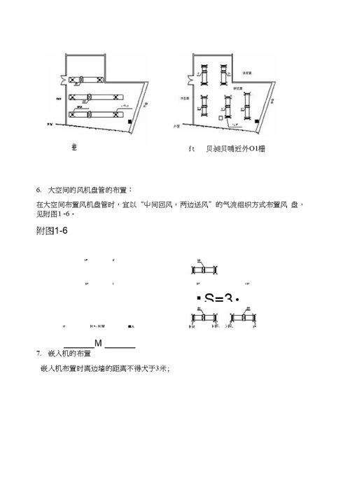 空调水系统设计问题及通风风管画法