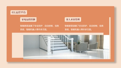 智能家居生活产品介绍PPT模板