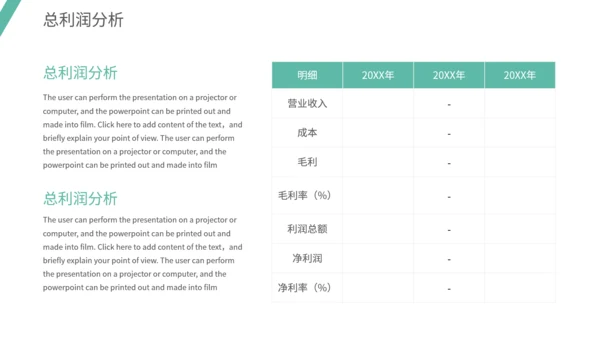 通用财务数据分析模板