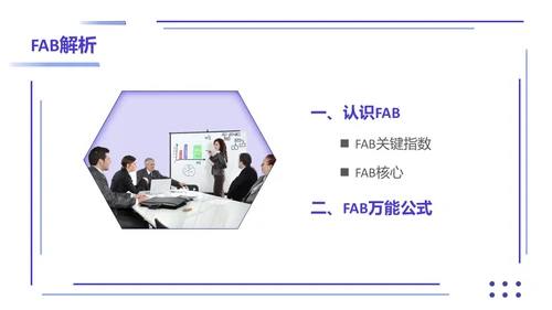 紫色简约形状叠加大单销售技巧销售技巧培训PPT