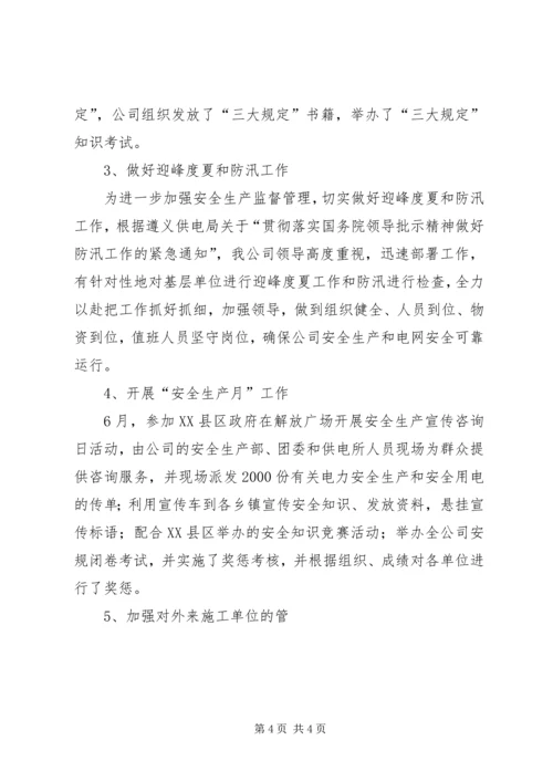 在电力公司职工代表大会上的工作报告 (4).docx