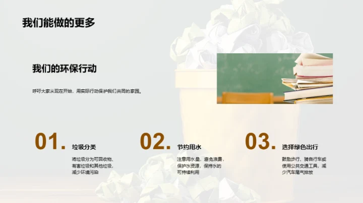 环保生活，责任所在