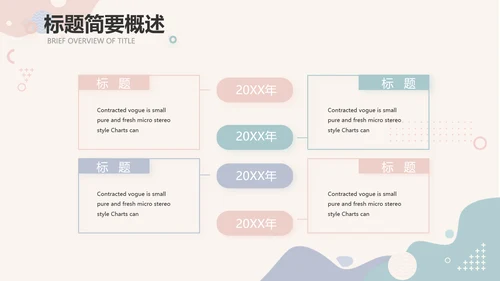 创意小清新年终工作总结动态PPT