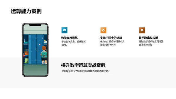 数字运算与生活实践PPT模板