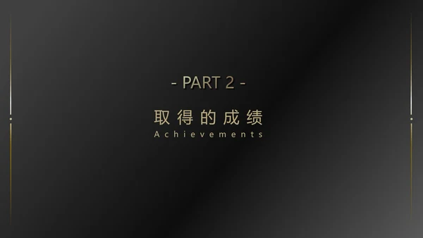 黑金高端大气商务通用PPT模版