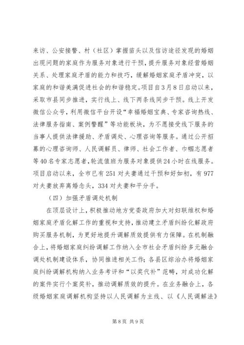 妇联维权新路径信访调研报告.docx