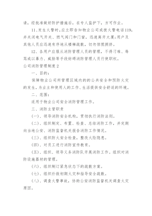 公司消防管理制度_2.docx