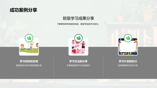 三年级学科学习报告PPT模板