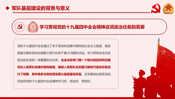军队基层建设军队部队过硬作风强军兴军PPT