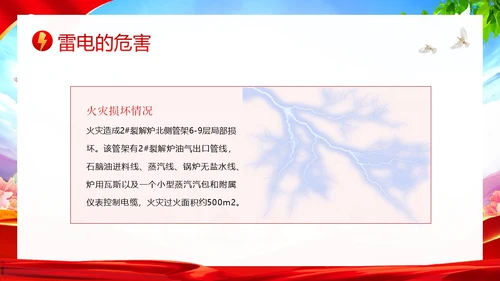 夏季防雷电防溺水防雷电安全教育PPT课件
