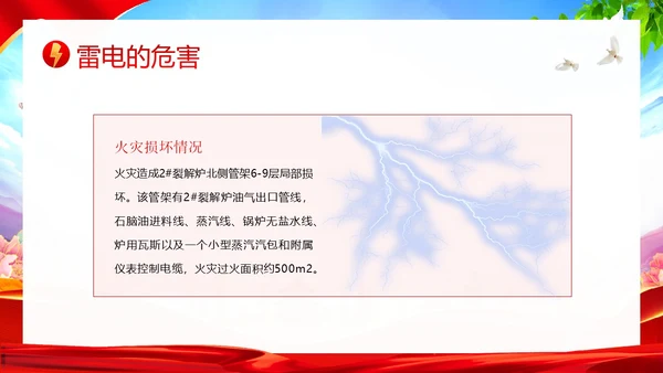 夏季防雷电防溺水防雷电安全教育PPT课件