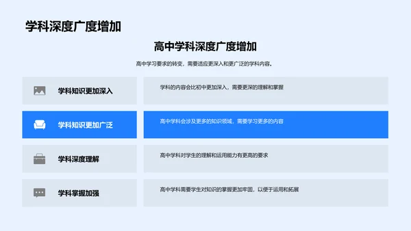 高一学习策略报告PPT模板