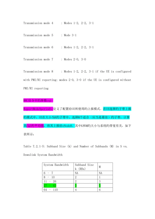 2023年LTE基础CQI上报笔记.docx