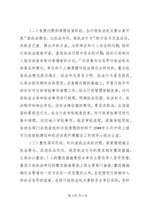 行政执法机关文明执法教育活动实施方案.docx