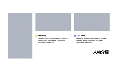 人物介绍-商务简约2项PPT