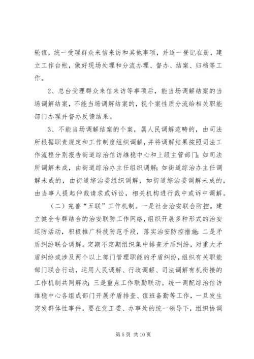 综治,信,调解方案.docx