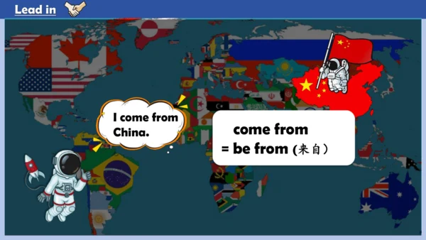Unit 1 We have new friends .lesson 1-2 课件(共34张PPT)