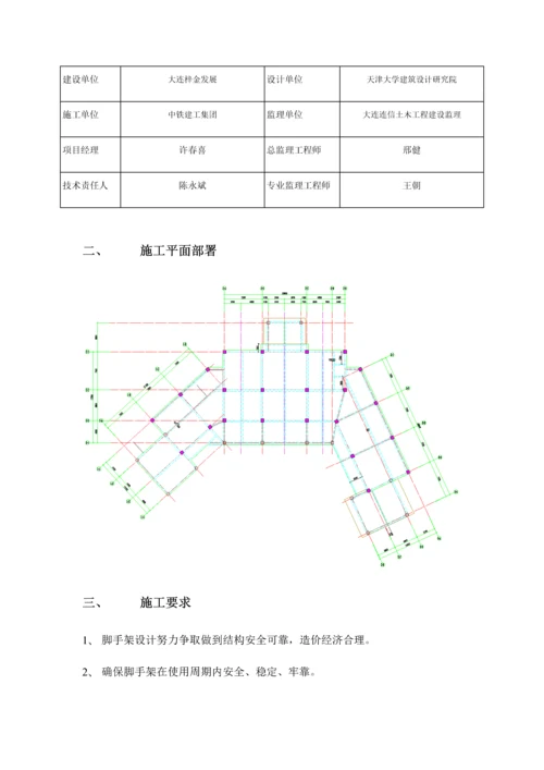 满堂脚手架安全专项综合标准施工专业方案.docx