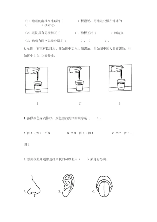 教科版小学科学二年级下册期末测试卷含完整答案（典优）.docx