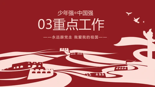 强国有我爱国教育主题教育动态PPT