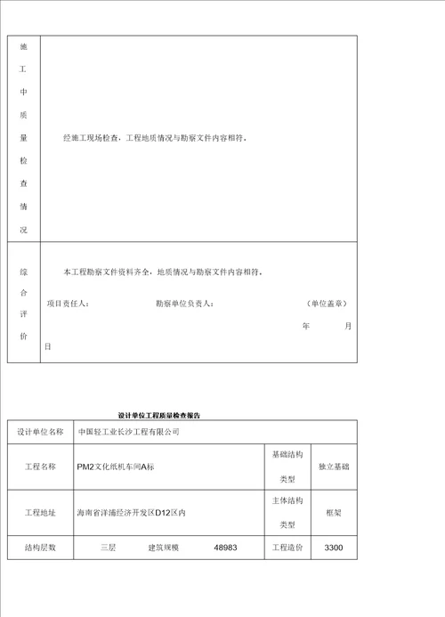 完整版施工单位工程竣工报告