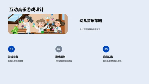 幼教音乐教学策略PPT模板