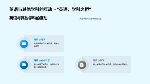 深化学科融通