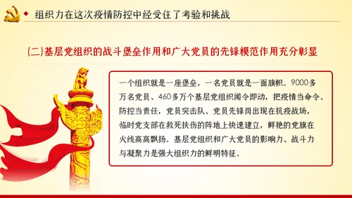 党的组织力建设党建党课PPT模板