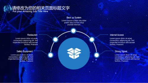 互联网+大数据云计算手机网络科技通用PPT模板