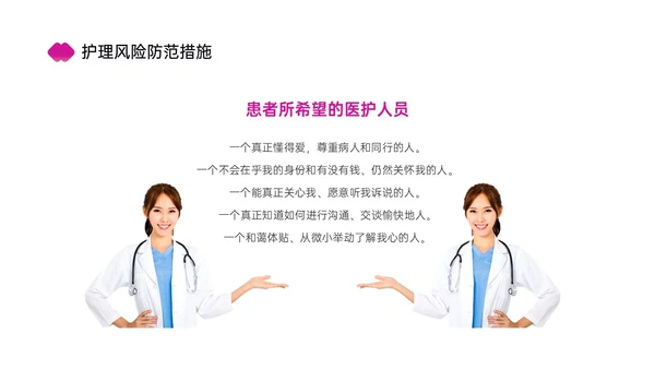 红色简约商务护理风险管理培训PPT课件