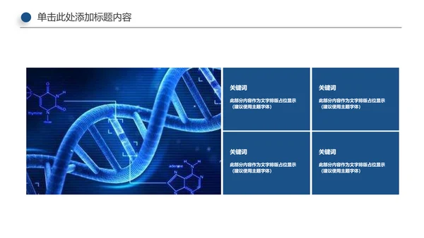 基因生物化学医疗医学DNA学术研究PPT