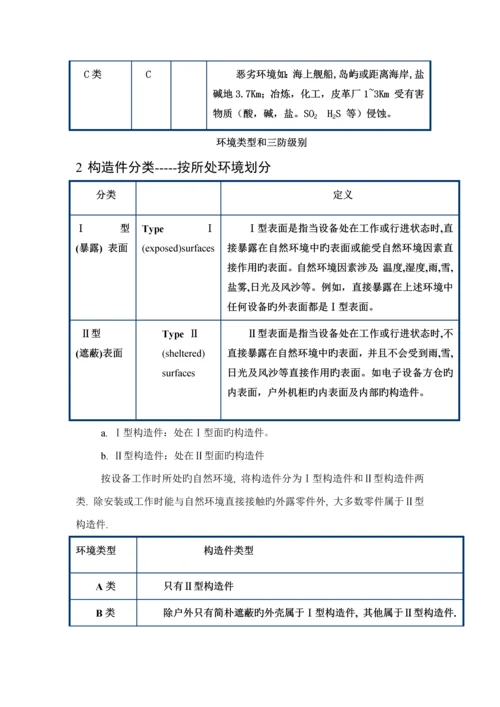 电子设备三防设计基础说明.docx